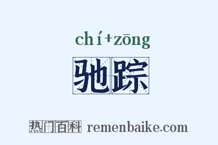 驰踪是什么意思的图片